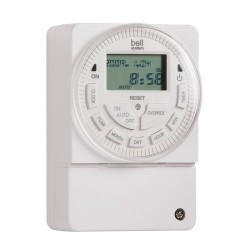 TS2000-BST, 7 Day Time Clock with Automatic BST